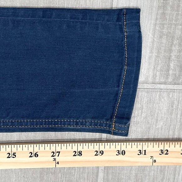 Reiss 1971 Ross Low-Rise Lightweight Stretch Skinny Jeans in Medium Blue Size 2 - Picture 12 of 14